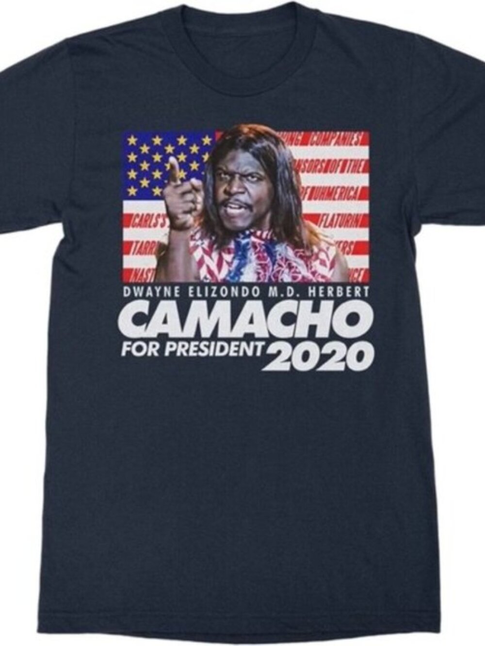 Idiocracy Comedy Movie Camacho for US President 2020 Men's T-Shirt